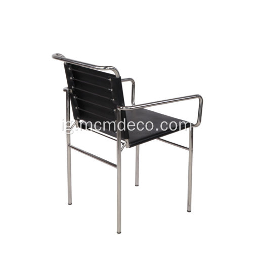 Modern Design Black Akpụkpọ anụ Eileen Gray Roquebrune oche